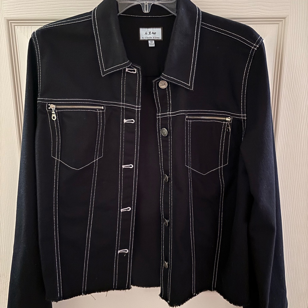 I T W Black Women's Jacket